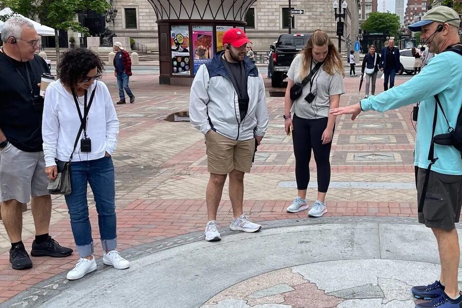 1 If By Land Walking Tours - A route that ends near Boston Public Market