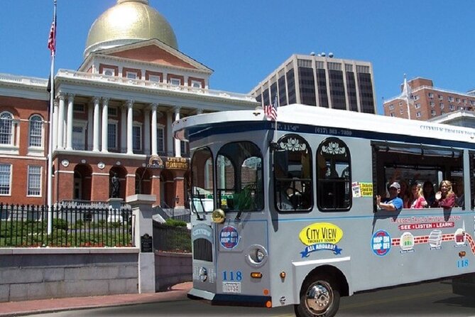 1 or 2 Day HOP-ON & HOP-OFF Narrated Trolley Tour of Boston - Stop 9: South Station and the Tea Party ships