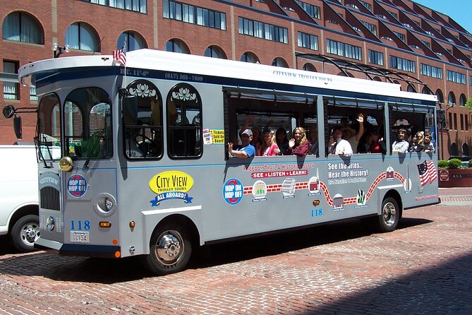 80-Minutes NON-STOP Trolley of Historic Boston and Freedom Trail - Key points to know before booking