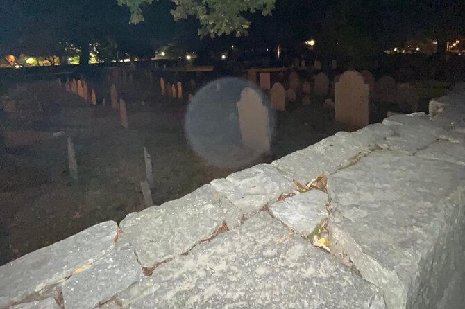 A Ghost Hunting Tour Specters and Apparitions in Salem - Finishing at The Burying Point