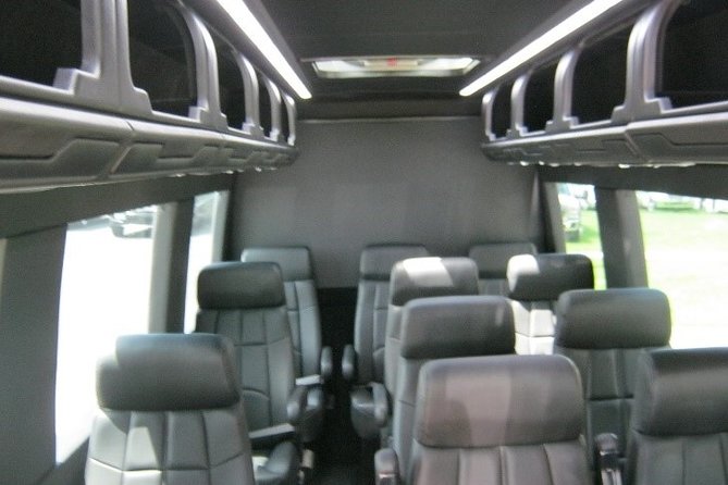 Affordable Door-To-Door Transport (Boston To NYC) - Working, studying, or relaxing inside the van