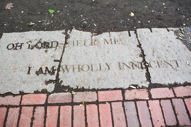 Best Salem Witch Trials Historical Walking Tour - Rockafellas and the old First Church site