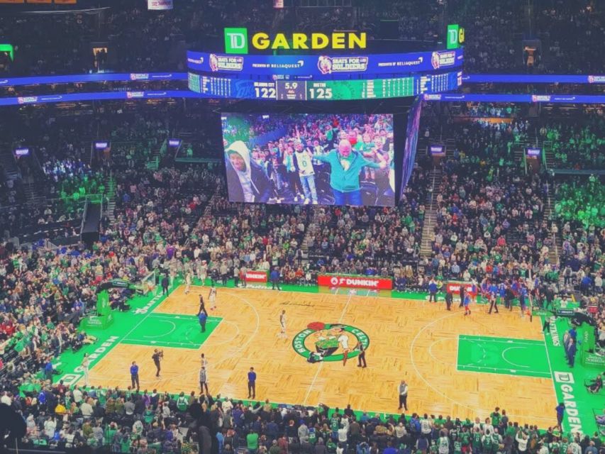 Boston: Boston Celtics Basketball Game Ticket at TD Garden - What your ticket actually provides