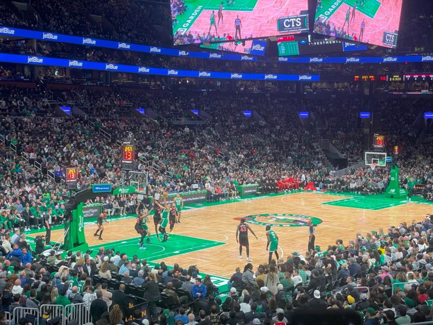 Boston: Boston Celtics Basketball Game Ticket at TD Garden - The game itself, from opening moments to final basket