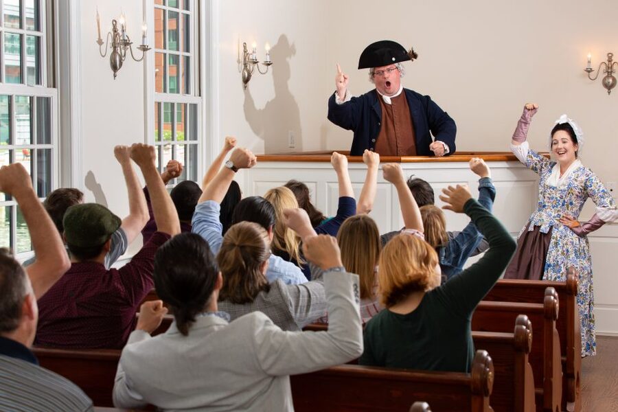 Boston: Boston Tea Party Ships and Museum Interactive Tour - Holograms, artifacts, and the secret room