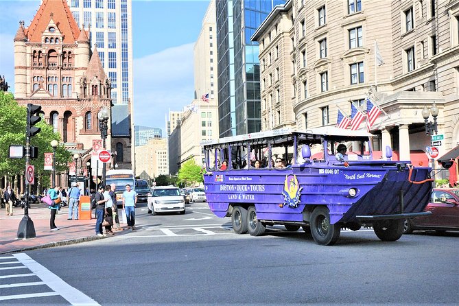Boston Duck Boat Sightseeing City Tour with Cruise Along Charles River - From TD Garden to the Zakim Bridge
