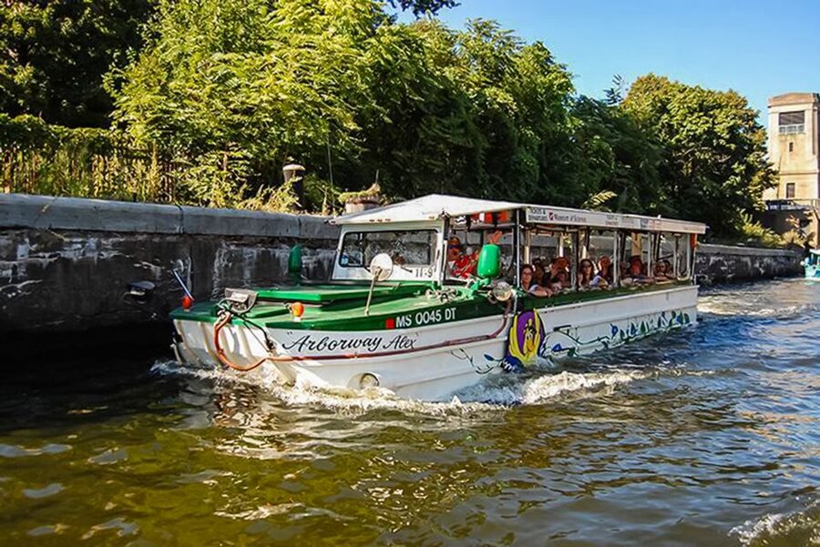 Boston Duck Tour: The Original and World-Famous - Copley Square, Newbury Street, and the Big Dig