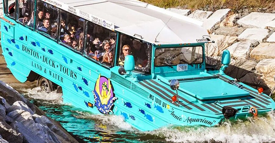 Boston Duck Tour: The Original and World-Famous - Quincy Market and Boston’s working city center