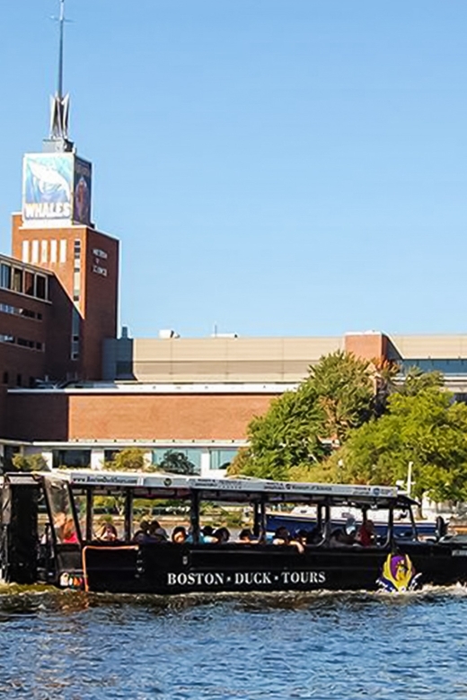 Boston Duck Tour: The Original and World-Famous - Choosing between the Museum of Science and Prudential Center