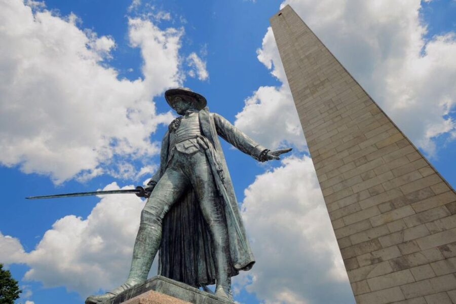 Boston: Freedom Trail, Bunker Hill, & USS Constitution Tour - Bunker Hill, where the story turns military