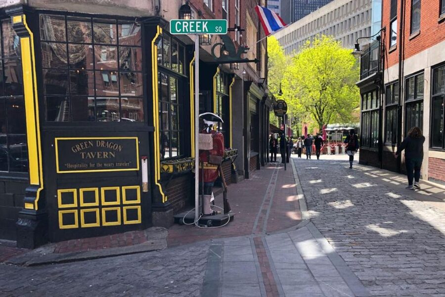 Boston: Freedom Trail, Bunker Hill, & USS Constitution Tour - Two burying grounds and Boston’s early power structure
