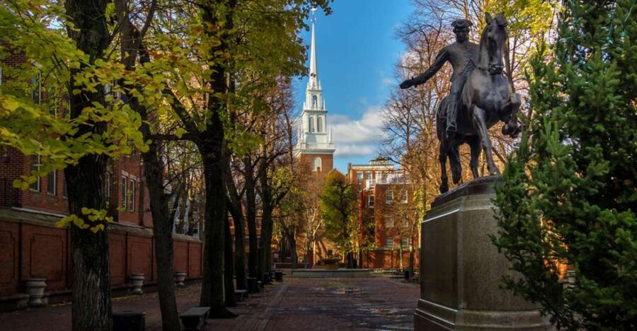Boston: Freedom Trail, Bunker Hill, & USS Constitution Tour - Starting at the Massachusetts State House