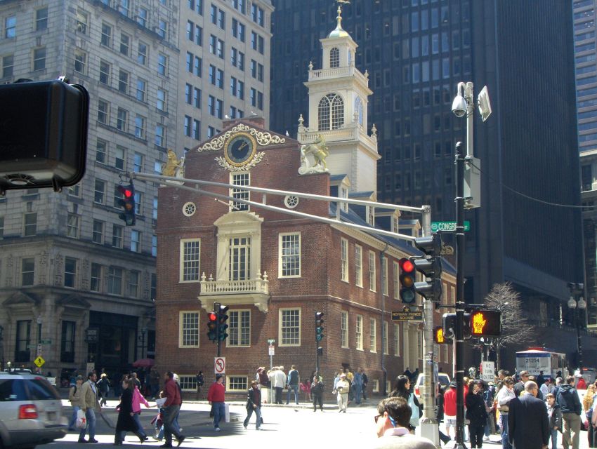 Boston: Freedom Trail History and Architecture Walking Tour - Starting At State And Congress Streets