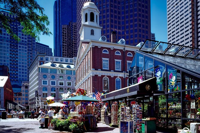 Boston: Freedom Trail History and Food Tour - Faneuil Hall and Quincy Market bring the crowds
