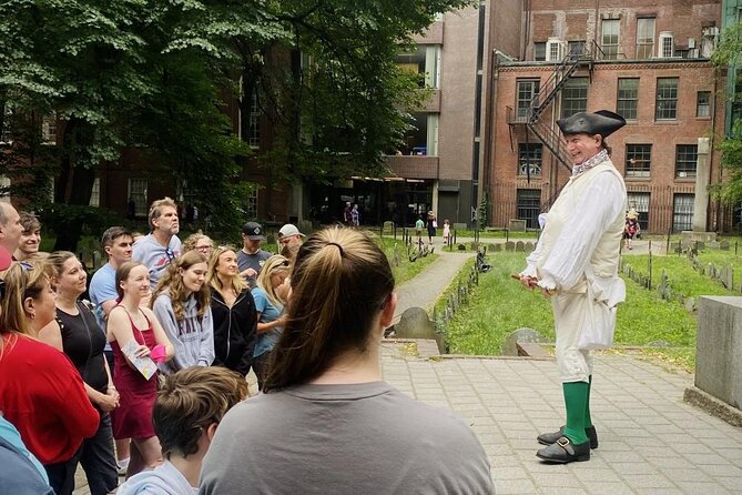 Boston Freedom Trail Walking Tour with Costumed Guide - How the cost and group size affect the value