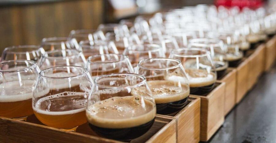 Boston: Guided Craft Brewery Tour with a Snack - What the tasting lineup can include
