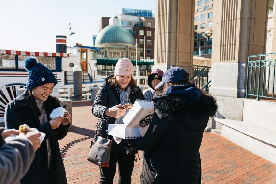 Boston: Guided Delicious Donut Tour with Tastings - Through Little Italy toward Old North Church
