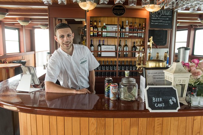 Boston Harbor Fall Brunch Cruise - Indoor comfort and upper-deck views