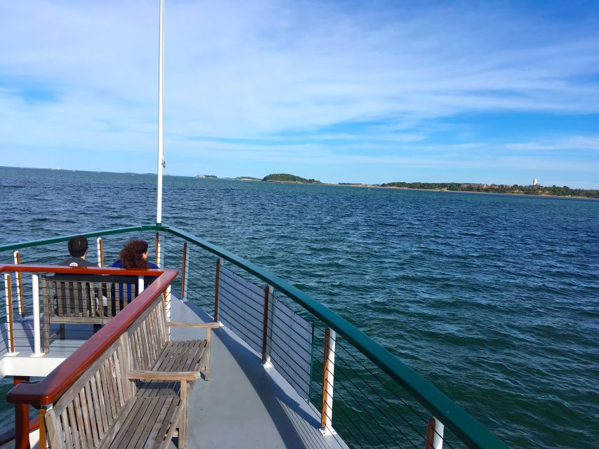 Boston Harbor: Fall Foliage Luncheon Cruise - Fort Independence at Castle Island