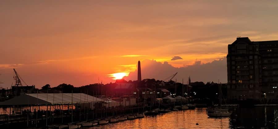 Boston Harbor: Full Moon Cruise with Champagne Option - The return route passes East Boston and Charlestown