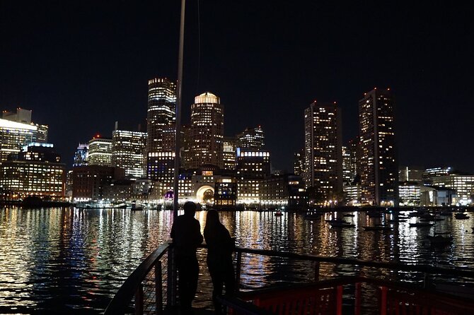 Boston Harbor Night Cruise - Boston’s lights from the open water