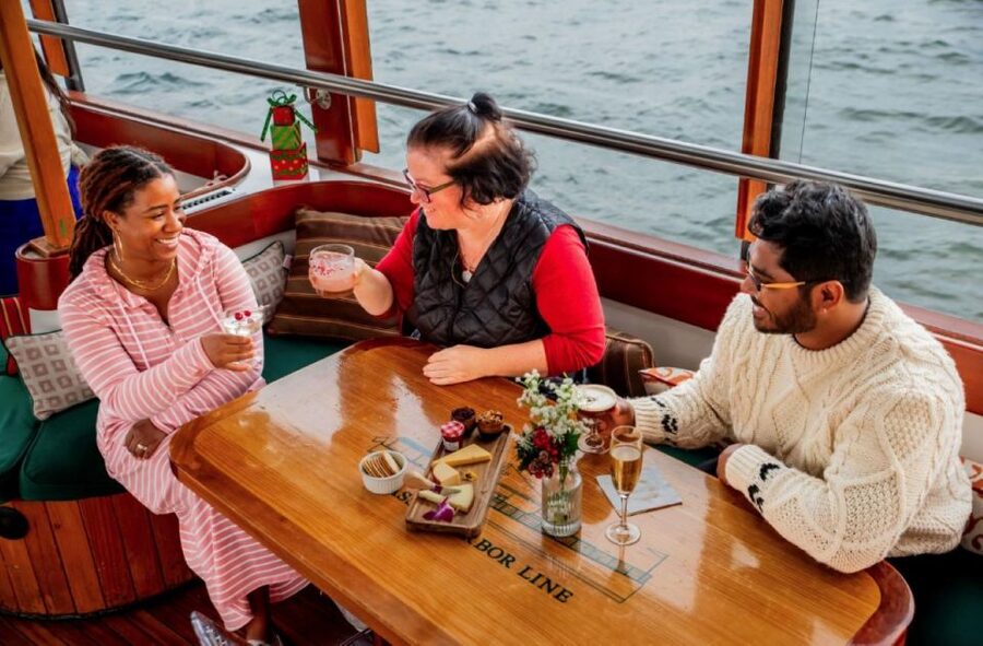 Boston: Harbor Sunset Yacht Cruise - When Boston’s lights come on