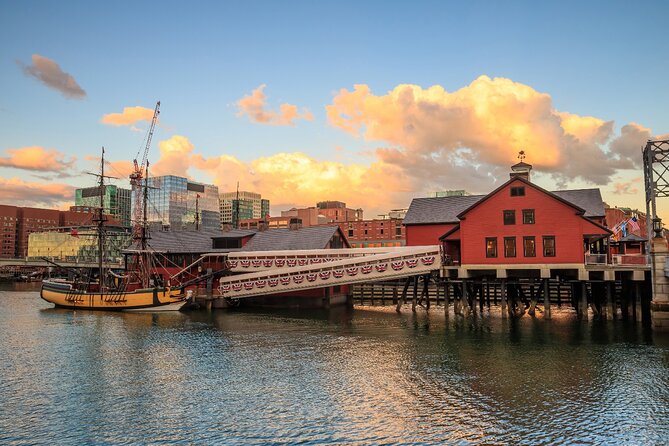 Boston Harborwalk & Tea Party Self-Guided Walking Audio Tour - The Harbor Hotel dome and a rewarding upward look