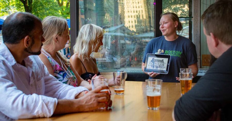 Boston: History Pub Crawl Tour Along the Freedom Trail - Starting at the Samuel Adams statue outside Faneuil Hall