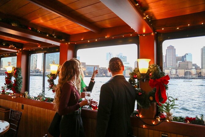 Boston Holiday Cocoa Cruise - Choosing between afternoon and evening departures