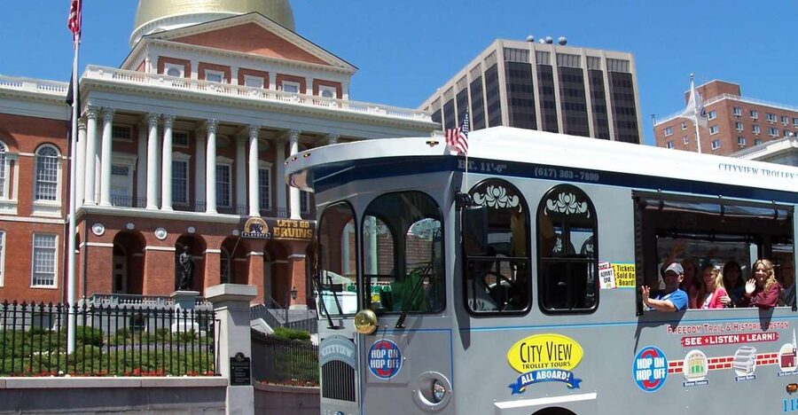 Boston: Hop-On, Hop-Off 20+ Stops Trolley Ticket - Quincy Market, Faneuil Hall, and the Old State House