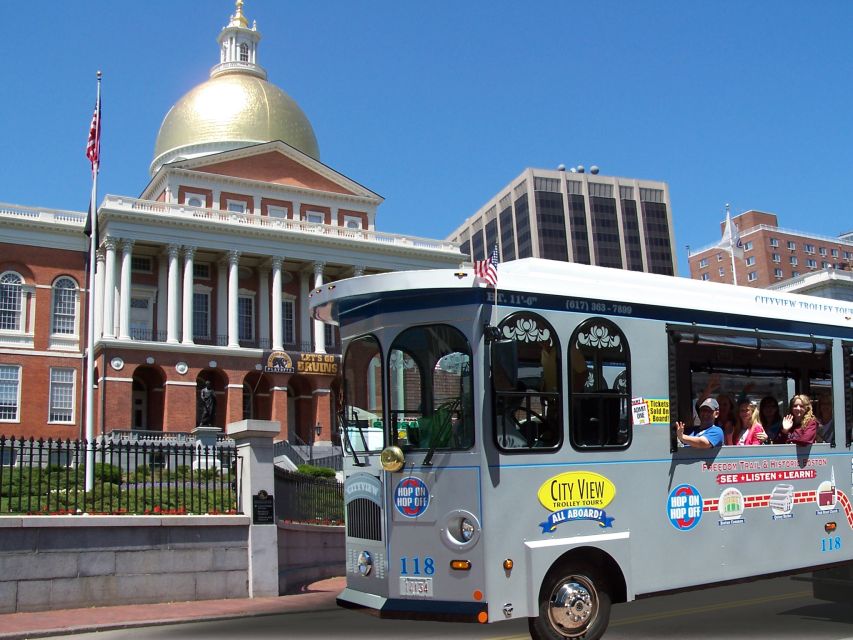 Boston: Hop-On, Hop-Off 20+ Stops Trolley Ticket - Boston Common, the Public Garden, and Beacon Hill