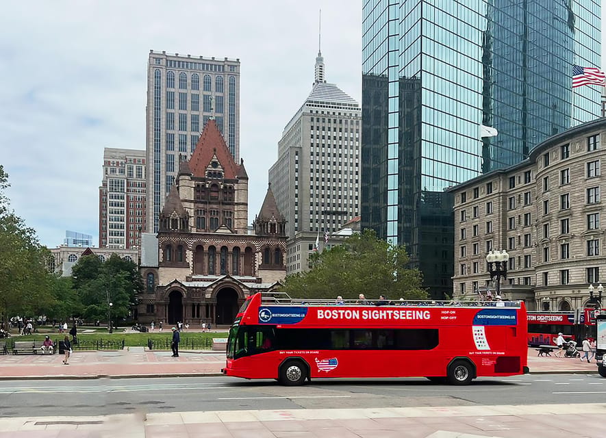 Boston: Hop-On Hop-Off All Day Boston Sightseeing Tour - A one-day introduction to Boston from Atlantic Avenue