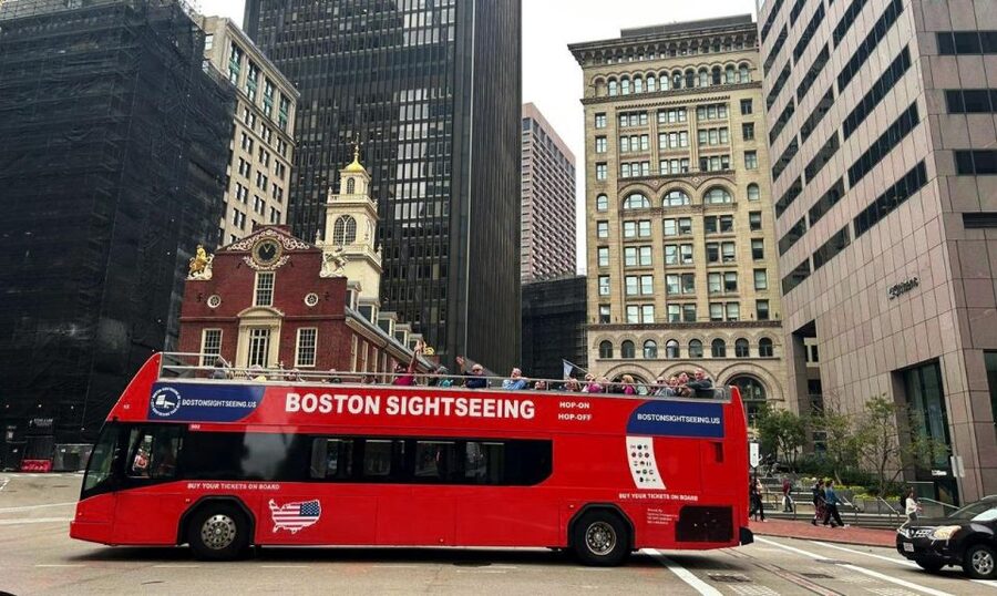 Boston: Hop-On Hop-Off Double-Decker Bus Sightseeing Tour - Starting by Long Wharf and Faneuil Hall