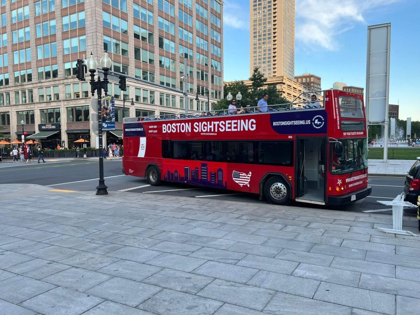 Boston: Hop-On Hop-Off Double-Decker Bus Sightseeing Tour - Stop 7: Trinity Church and Newbury Street