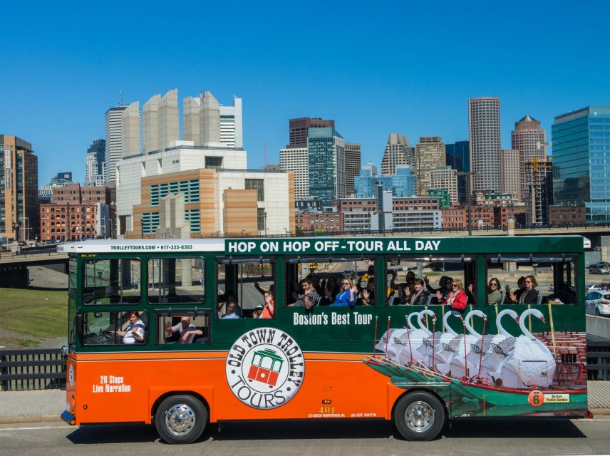 Boston: Hop-on Hop-off Old Town Trolley Tour - North End, Charlestown, and the USS Constitution