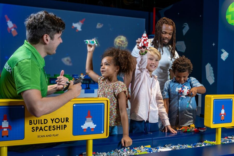 Boston: LEGO® Discovery Center Entry Ticket - Racing LEGO cars down the ramps