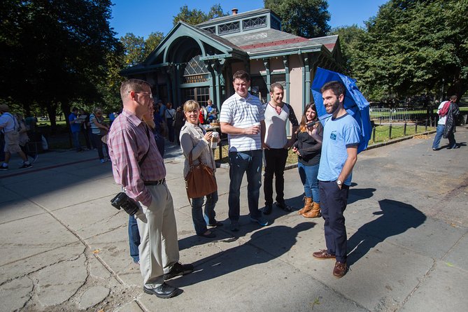 Boston Movie Mile Walking Tour - The Public Garden and the final Cheers stop