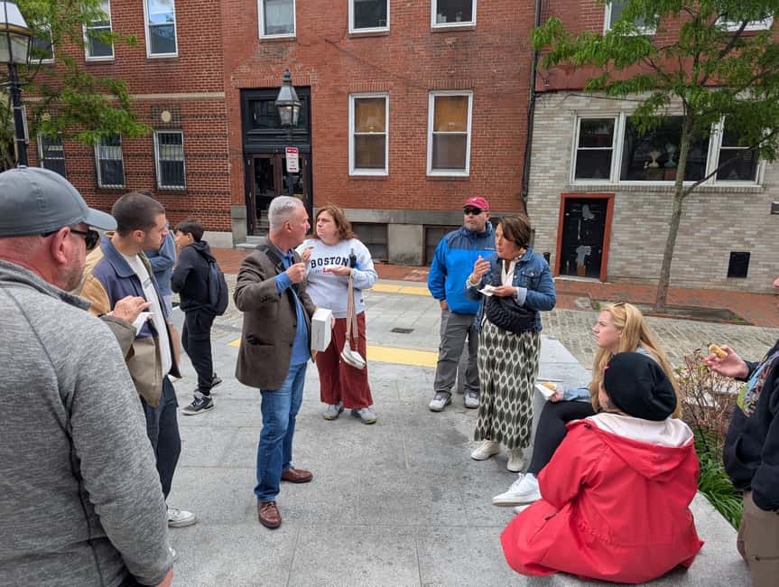 Boston: North End & Little Italy Food Tour with Local Dishes - Pizza, arancini, meats, cheeses, and a hearty sandwich