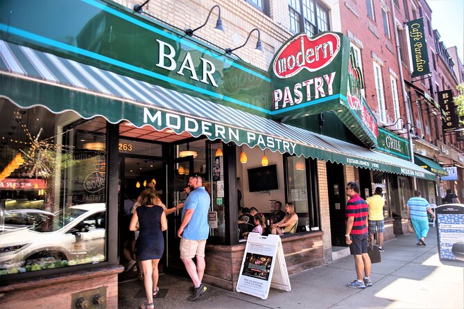 Boston Pizza Lovers Food and History Walking Food Tour - Starting underground at Modern Pastry