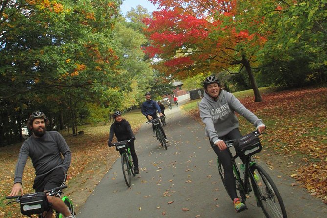 Boston's Emerald Necklace Guided Bicycle Tour - From the North End to Beacon Hill