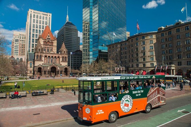 Boston Shore Excursion: Boston Hop-On Hop-Off Trolley Tour - Blue Seaport Loop: useful for cruise passengers