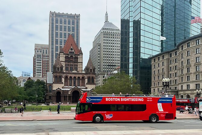 Boston Sightseeing Single Ride Pass With Double Decker Tour Bus - A quick ride through Boston’s big sights
