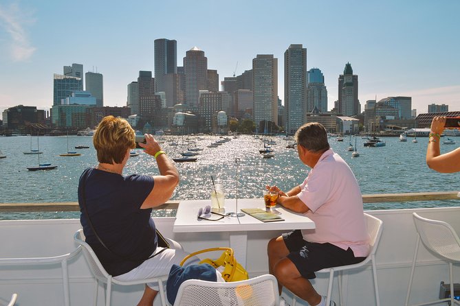 Boston Signature Lunch Cruise - The buffet lunch and table service