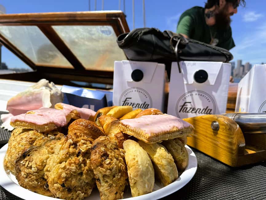 Boston: Sunday Pastry & Prosecco Sail on Boston Harbor - Flour pastries instead of a routine breakfast
