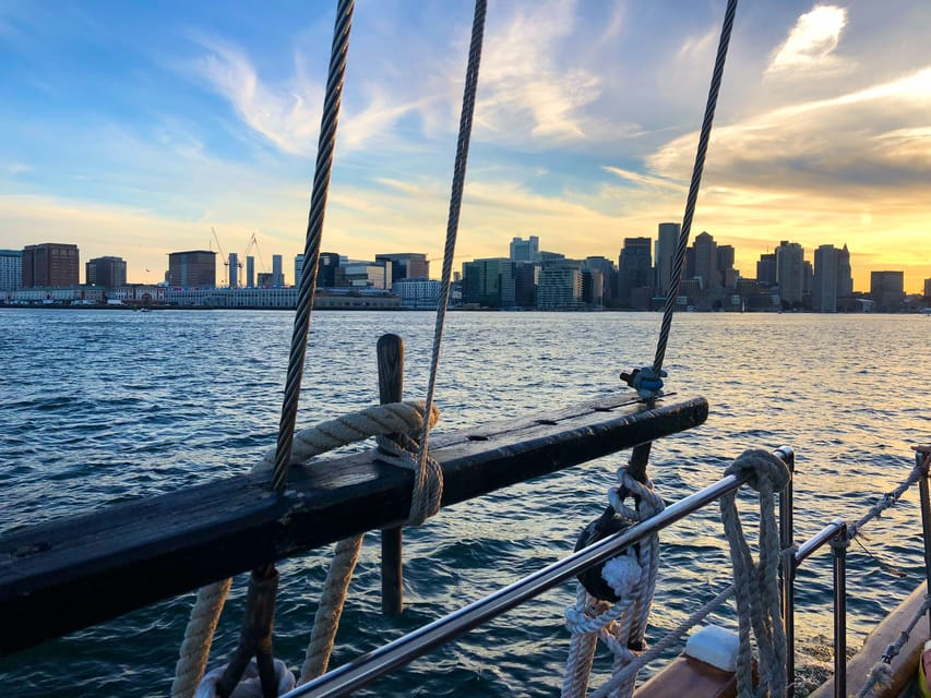 Boston: Sunset Tall Ship Harbor Cruise - Why the lack of narration can be a plus