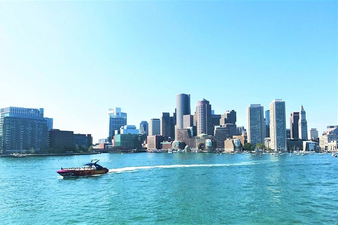 City Cruises Boston Codzilla High-Speed Thrill Boat Ride - Boarding at Long Wharf