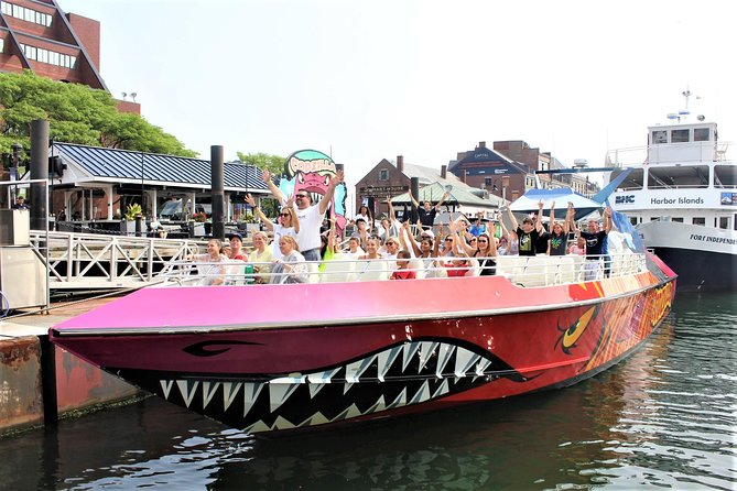 City Cruises Boston Codzilla High-Speed Thrill Boat Ride - Music, narration, and the crew