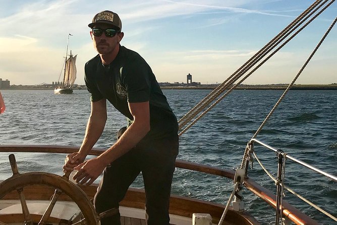 Classic Tall Ship Cruise in Boston Harbor - A classic schooner view of Boston