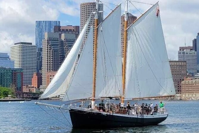 Classic Tall Ship Cruise in Boston Harbor - The sail-raising opportunity adds real character