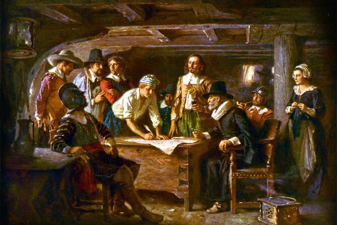 Day Tour of Plymouth and Cape Cod from Boston - Boarding the Mayflower II in Plymouth